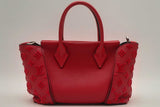 Louis Vuitton Monogram Red Leather Veau Cachemire W Bb Tote Bag Eb1224exzsa