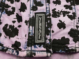 Gianni Versace Floral Purple Washed Cotton Denim Shirt Size Eu 46 Do0526wrxde
