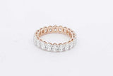 2.64cttw Lab Grown Diamond Eternity Band 14k Yellow Gold 2.4g Size 7 Eb0826erxsa