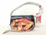 Diesel 1dr Shiny Flame Multi-color Shoulder Bag Vc0726ezmia