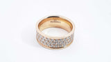 .86ctw Diamonds 14k Yellow Gold 9.1 Grams Wedding Ring Size 6 Sd0326rcrdu
