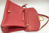 Salvatore Ferragamo Margot Red Leather Satchel Eb0424wxzde