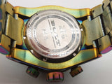 Invicta 34170 53 Reserve Bolt Zeus Abalone Dial Steel Quartz Watch Do1025lxzde