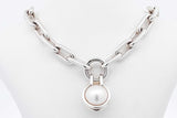 Tiffany & Co. Hardwear Pearl Sterling Silver Necklace 79.1g 32 Inch Eb0426prxsa