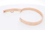Hermes 18k Rose Gold Collier De Chien Bracelet 25 Grams Size St Eb0126pxxzsa