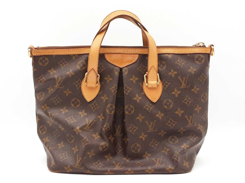 Louis Vuitton Palermo Pm Tote Bag In Monogram Coated Canvas Fw0425eordu
