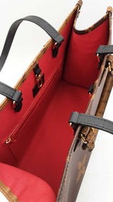 Louis Vuitton Onthego Bicolor Monogram Giant Coated Canvas Tote Bag Fw0925szxdu
