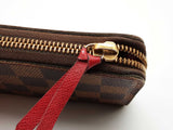 Louis Vuitton Brown Damier Ebene Coated Canvas Zippy Wallet Dosd0725lrxde