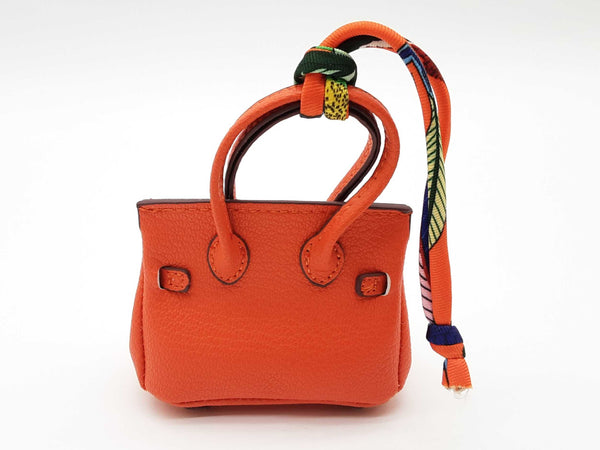 Orange Mini Bag Charm Do0725ide