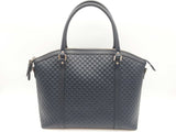 Gucci Dome 2 Way Navy Blue Microguccissima Leather Crossbody Bag Do0525ixzde