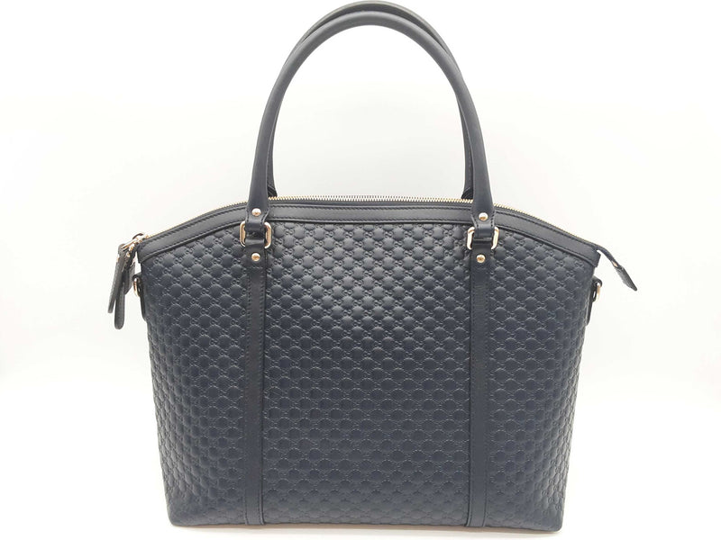 Gucci Dome 2 Way Navy Blue Microguccissima Leather Crossbody Bag Do0525ixzde