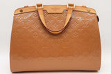 Louis Vuitton Monogram Vernis Brea Top Handle Bag Eb1026pxzde