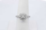 0.51cttw Diamond Ring In 14k White Gold 4.1 Grams Size 7 Eb0626wcrdu