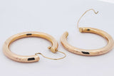 14k Yellow Gold Hoop Earrings 5.9 Grams Eb0326wrxsa