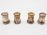 Cartier 0.925 Sterling Silver Mini Salt And Pepper Shakers Do0525lrxde