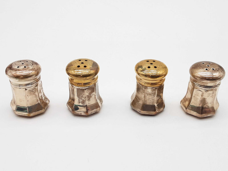 Cartier 0.925 Sterling Silver Mini Salt And Pepper Shakers Do0525lrxde