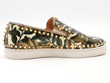 Christian Louboutin Pik Boat Slip On Multi-color Size 39 Aa0926lzxsa
