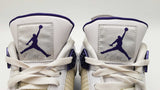 Nike Air Jordan 4 Retro "Metallic Purple" Sneakers Size 11.5 Fw0126wxzdu