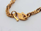 22k Yellow Gold Cable Chain 11.3 Grams 24 Inch Eb0824rsxsa