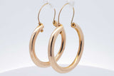 14k Yellow Gold Hoop Earrings 5.9 Grams Eb0326wrxsa