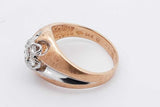 0.29ctw Diamond Ring In 14k Yellow Gold 5.5 Grams Size 7 Eb0126wxzsa