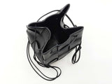 Bottega Veneta Cassette Bucket Bag In Black Maxi-intrecciato Lambskin Leather Fw0726izxdu