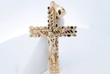 10k Yellow Gold Crucifix Pendant 7.8 Grams Eb1024orrsa