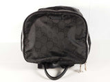Gucci Gg Supreme Black Nylon Coated Canvas Backpack Sd0525irzde
