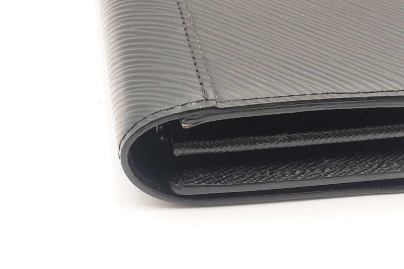 Louis Vuittion Black Epi Leather Twist Wallet Eb1124orxsa