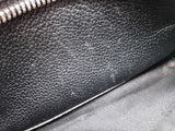 Mcm Stark Black Leather Gray Visetos Coated Canvas Backpack Do0626orxde