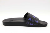 Mcm M Pup Visetos Print Rubber Slides Size 43 Eb0126exsa