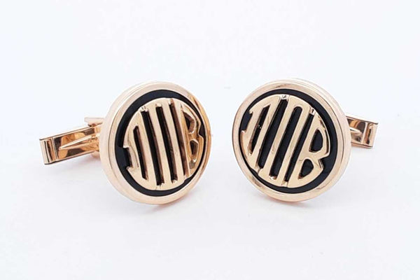 14k Yellow Gold Cuff Links 9.9 Grams Eb1124wpxsa