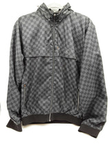 Louis Vuitton Graphite Damier Windbreaker Jacket Size Fr 48 Do0425rcxde