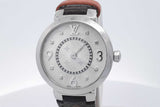 Louis Vuitton Monogram Tambour 28mm Quartz Stainless Steel Watch Eb0626ixzsa