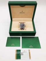 Rolex 116334 41 Datejust Gray Dial Fluted Bezel Oyster Band Watch Do1025sxzxde