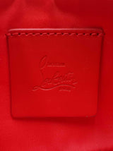 Christian Louboutin Mini Loubila Chain Shoulder Bag In Grey Leather Fw1024ixzdu