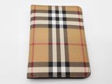 Burberry Tan Check Coated Canvas Passport Holder Do1125lorde