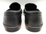Gucci 212225 Black Monogram Gg Canvas Slip On Shoes Size Uk 9.5 Mens Do1024ixde