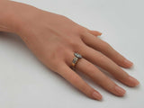 0.73 Cttw Diamond & 14k Yellow Gold Engagement Ring 5 Gram Size 5.75 Fw0426wrxdu