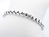 David Yurman Box Chain Bracelet In Sterling Silver 23.6 Grams 8 Inch Fw0526lordu