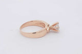 1.05ctw Diamond Solitaire Ring 14k Yellow Gold 6.2 Grams Size 7.25 Eb0325lsxzsa