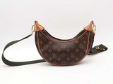 Louis Vuitton Loop Monogram Hobo Brown Handbag Aa0625pxzsa