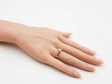 0.75 Ctw Diamond Solitaire Ring In 14k Yellow Gold 2.6g Size 6.5 Fw0626lwzxdu