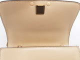 Tory Burch Eleanor Spazzolato Os Vanilla Beige Leather Shoulder Bag Do0525lxzde
