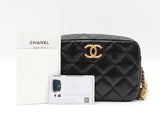 Chanel Coco Crush Camera Case In Black Lambskin Fw0426orzxdu