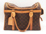 Louis Vuitton Monogram Dog Bag 40 Brown Aa1025w4zsa