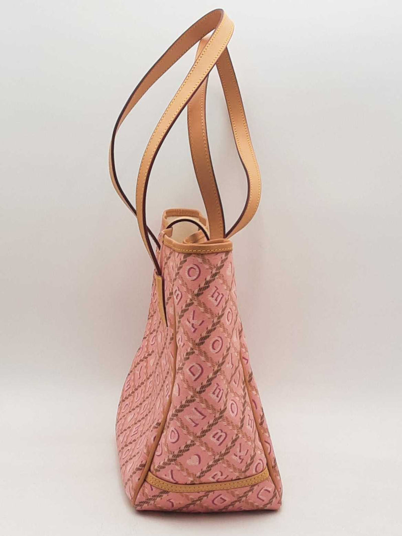 Dooney & Bourke Pink Logo Tote Aa0825wzsa