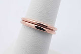0.55ctw Princess Cut Diamond Ring In 14k Rose Gold & 14k Rose Gold Wedding Band 4.8 Grams Size 6.25 Eb0625lxxzsa