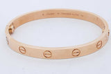 Cartier 18k Yellow Gold Love Bracelet 29.7 Grams Size 16 Eb0326rxxzde