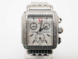 Michelle 33 Deco Diamond Mop Dial Steel Watch Do0425wxzde